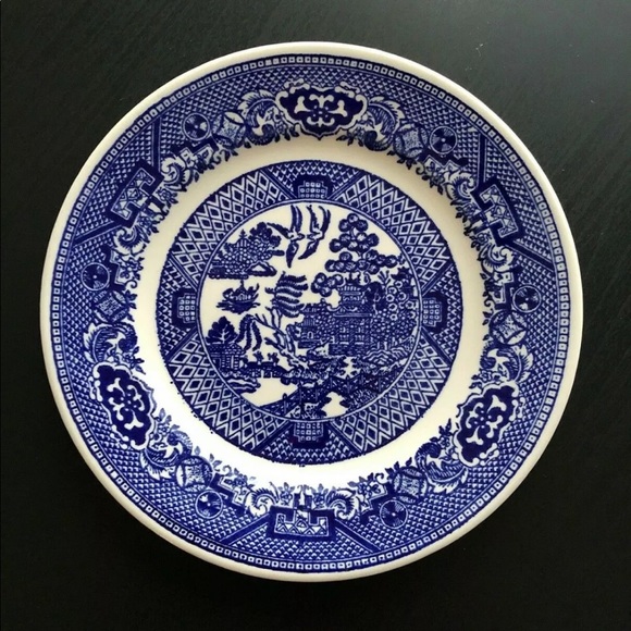 Homer Laughlin Other - Vintage Homer Laughlin Blue Willow 9" Plate